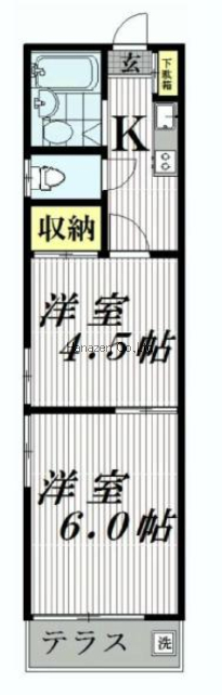 高円寺駅　徒歩7分　構造：木造